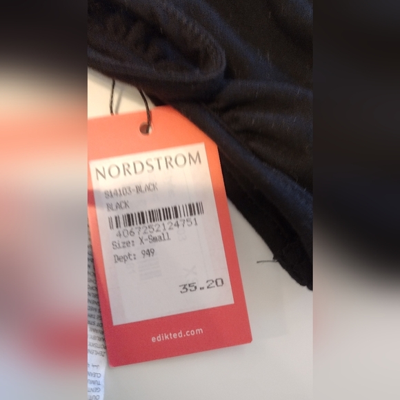 🍉3/$20 Edikted Black Halter Top - Picture 3 of 8